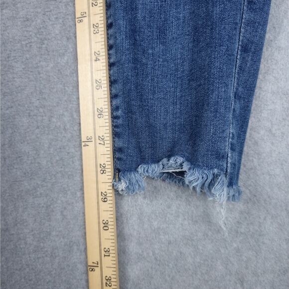 Gap Womens Size 8/29 Tall Curvy True Skinny Jeans Raw Hem - Picture 16 of 16